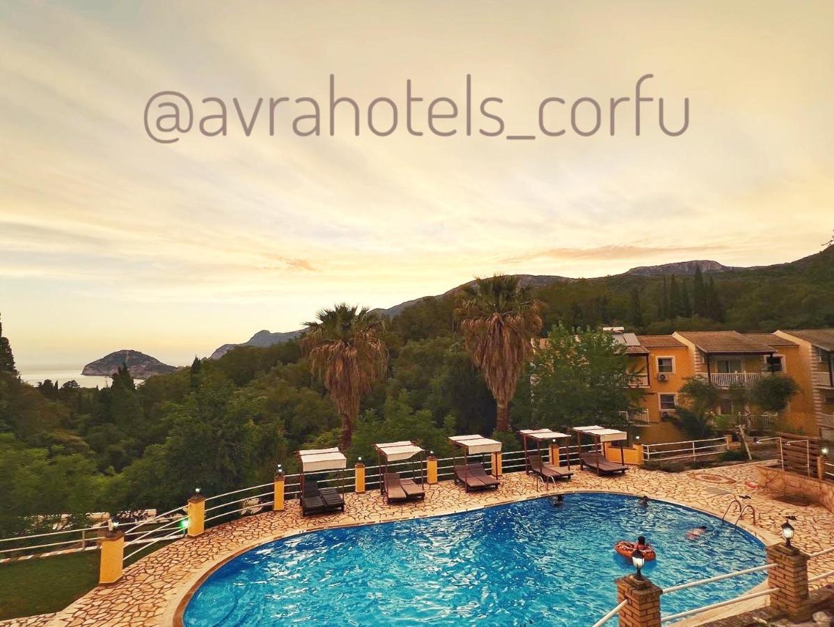 Aparthotel Avra Sunset Sea View Liapades Exterior foto